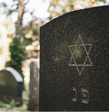 Hebrew Memorials located in Victor and Honeoye, NY