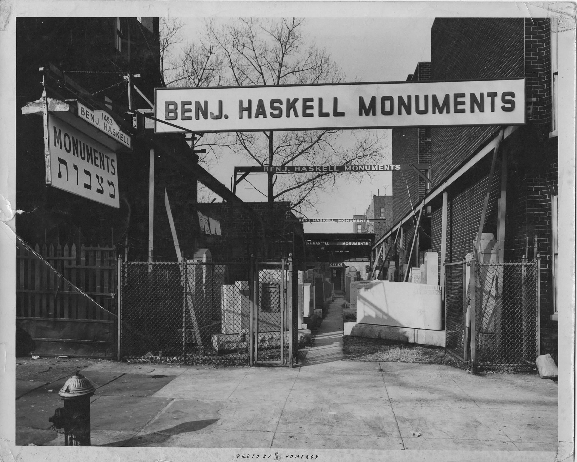 Jewish Monument Dealer originating from the Bronx, New York but is now located in Rochester, New York. 